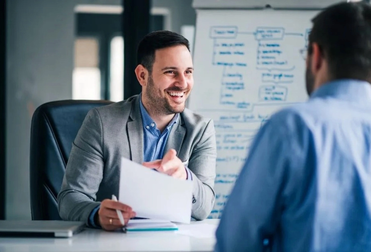Small business hiring process